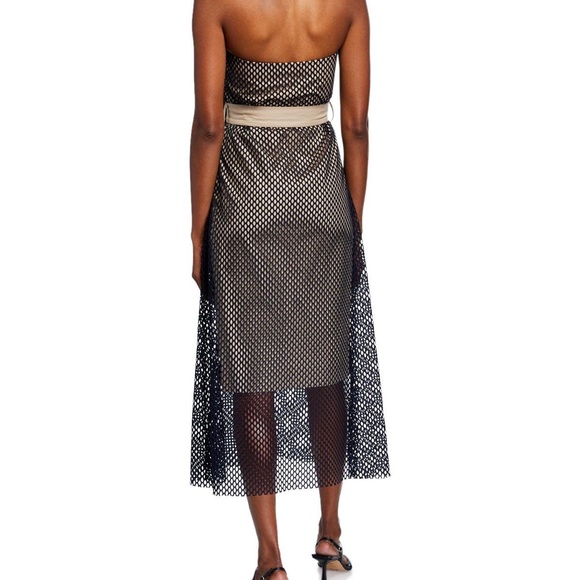 NWT Rokh Layered Mesh Halter Dress Size 34 $930 - Picture 3 of 6